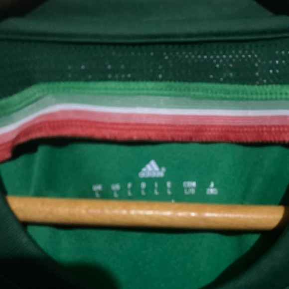 Adidas L Mexico National Team 2014 Home Jersey - Picture 2 of 10